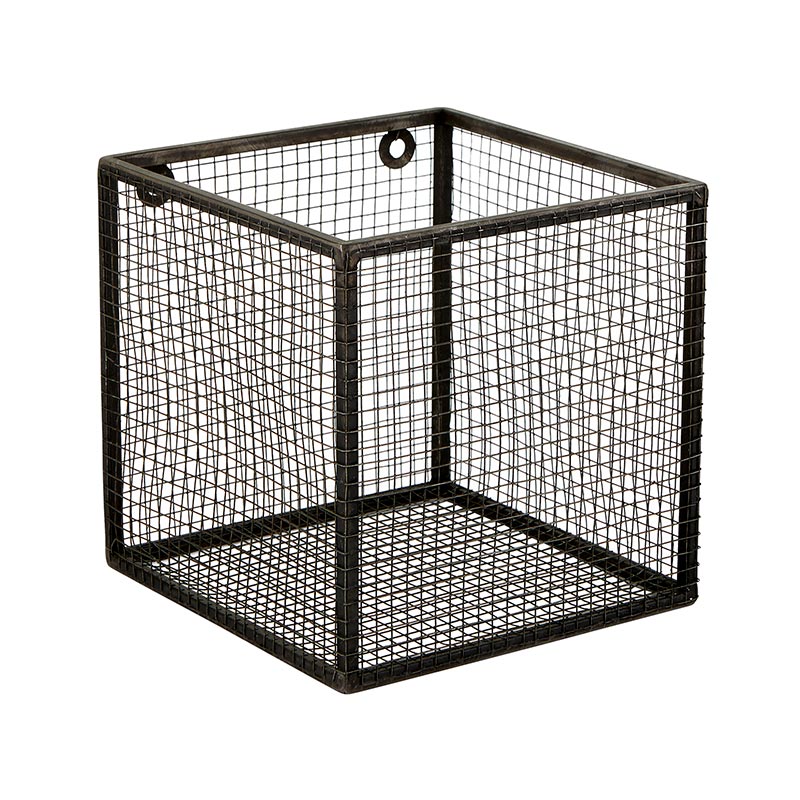 Square Wall Basket - Bombay Mercantile