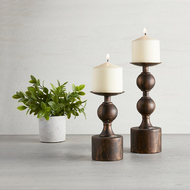Ball Candle Holder - Bombay Mercantile