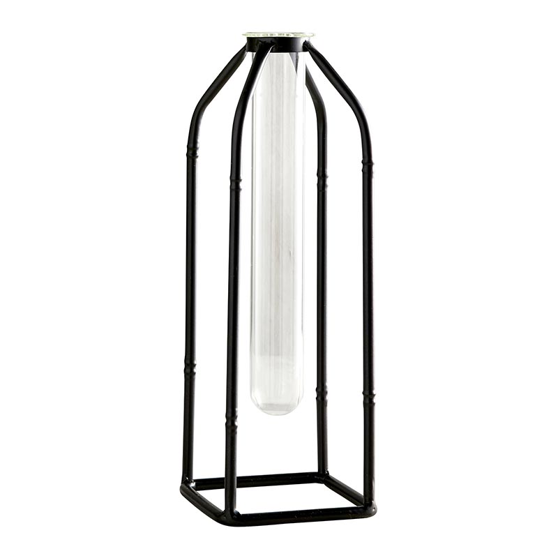 Metal Flower Holder - Bombay Mercantile