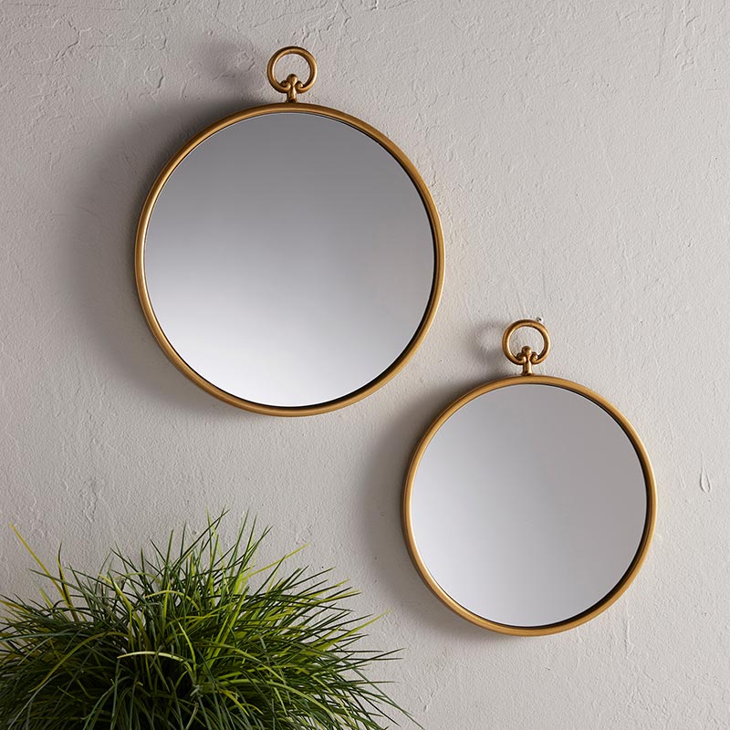 Round Wall Mirror - Bombay Mercantile