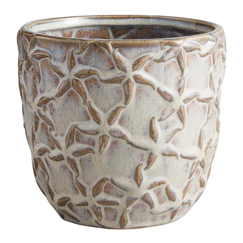 Starfish Embossed Pot - Bombay Mercantile