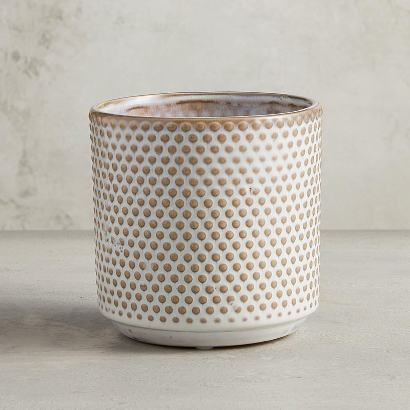 Dotted Planter Pot - Bombay Mercantile