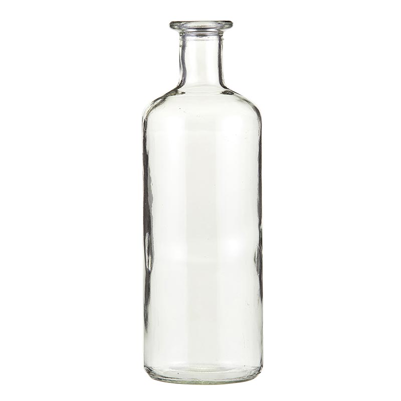 Clear Glass Vase - Bombay Mercantile
