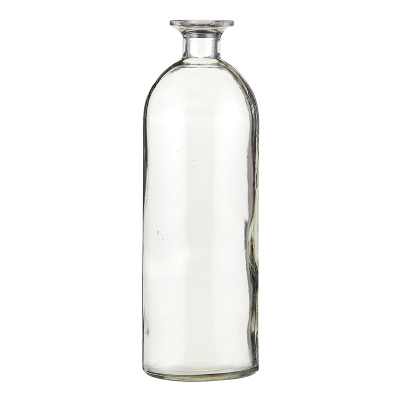 Clear Glass Vase - Bombay Mercantile
