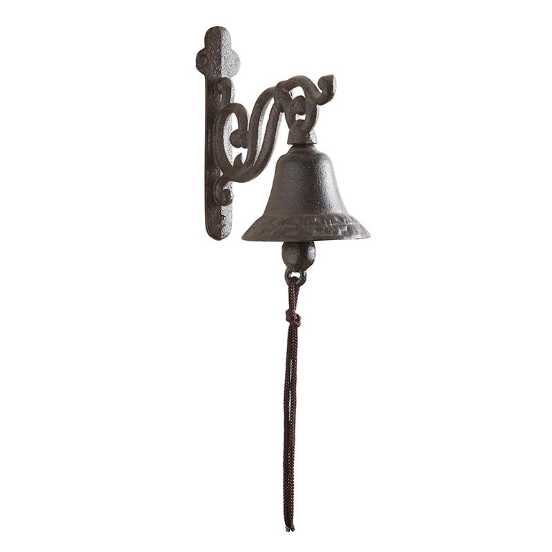 Cast Iron Décor - Wall Bell, in increment of 2 - Bombay Mercantile