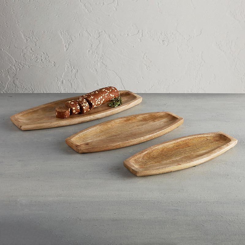 Boat Shape Platter - Bombay Mercantile