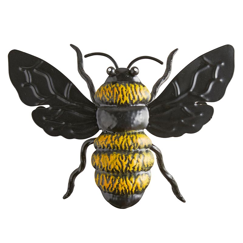 Metal Décor - Bee Wall Décor, Set of 2 - Bombay Mercantile