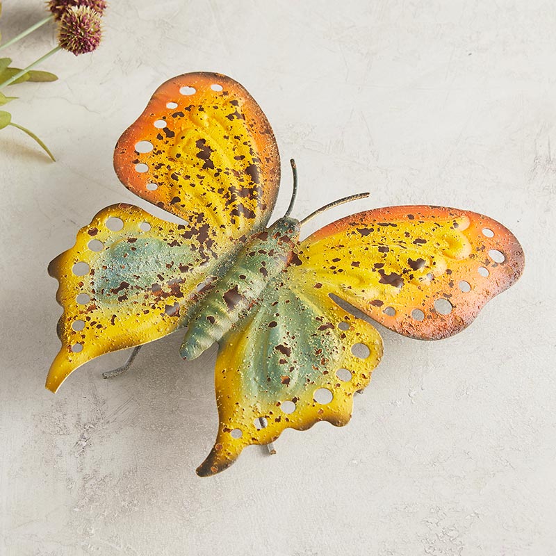 Metal Décor - Butterfly Wall Décor, Set of 2 - Bombay Mercantile