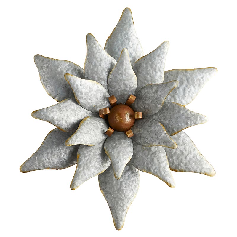 Metal Décor - Flower Wall Décor - Bombay Mercantile
