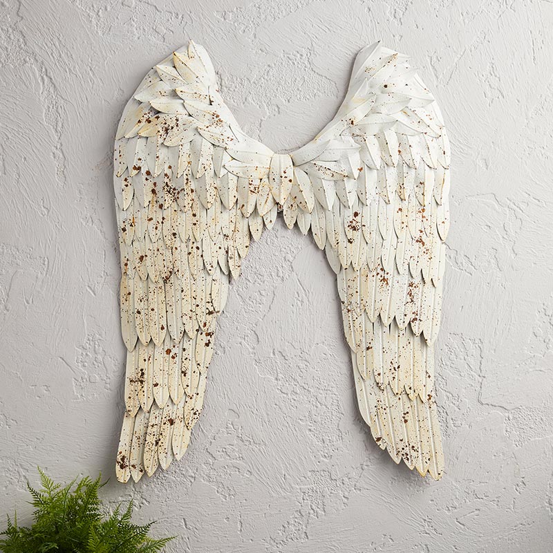 Metal Décor - Angel Wings Wall Décor - Bombay Mercantile