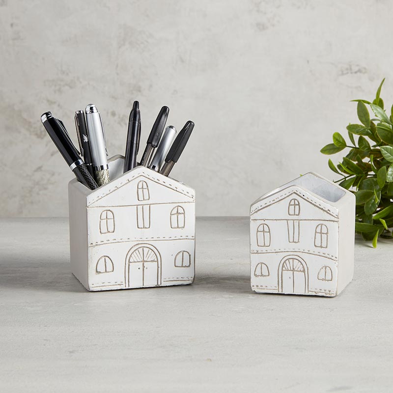 House Planter - White - Bombay Mercantile