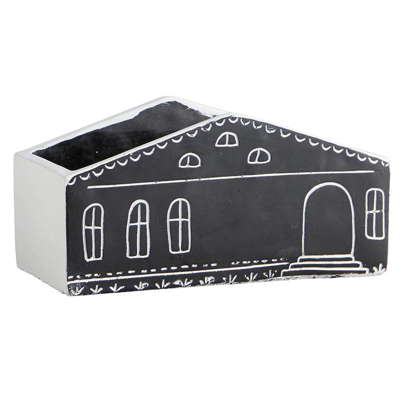 House Planter - Black - Bombay Mercantile