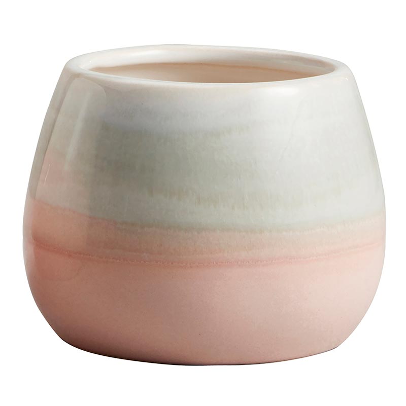 Pink Gray Pot - Bombay Mercantile