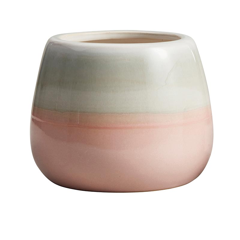 Pink Gray Pot - Bombay Mercantile