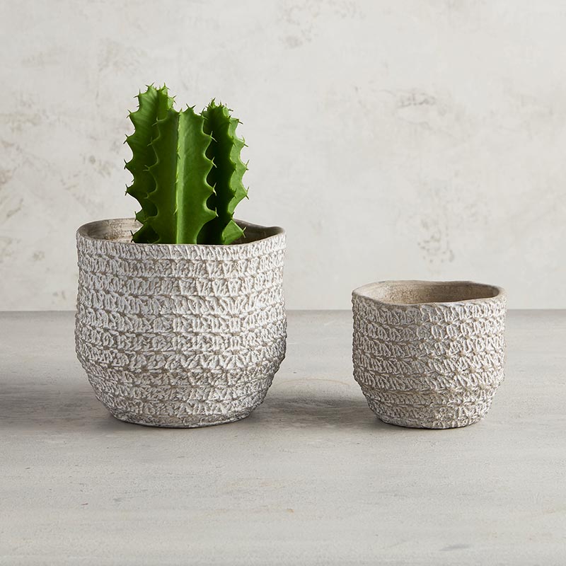 Targus Gray Pot - Bombay Mercantile