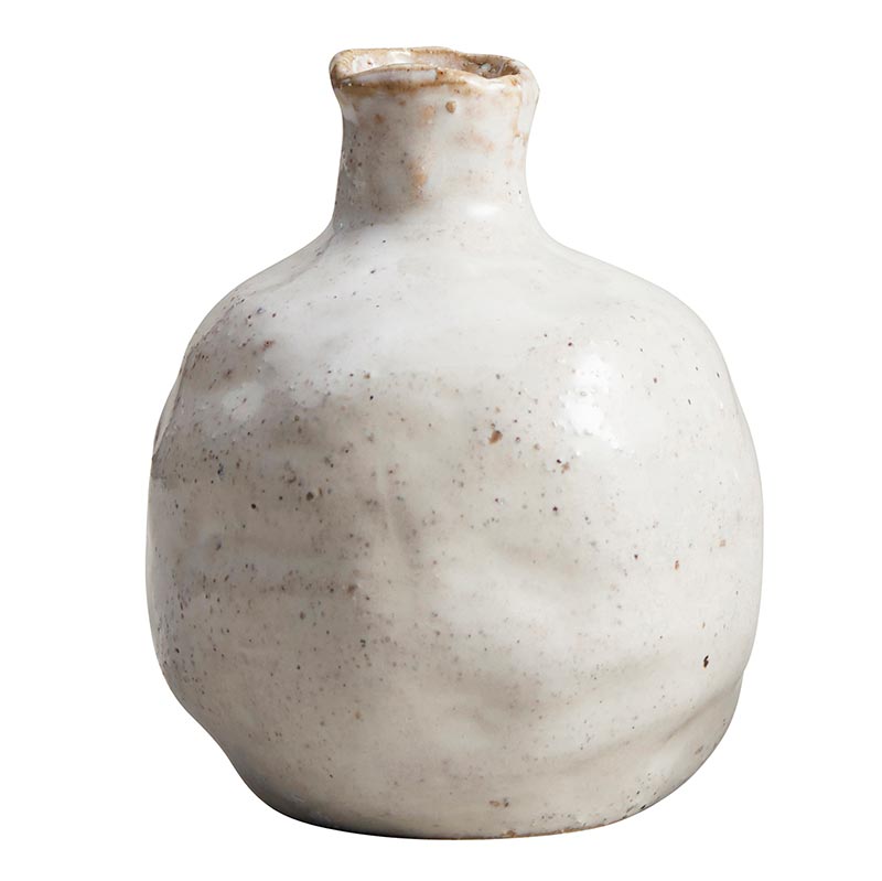 Vase - Cream/ Ivory - Bombay Mercantile