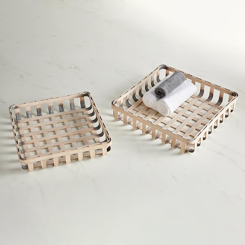 Square Basket Set - Bombay Mercantile