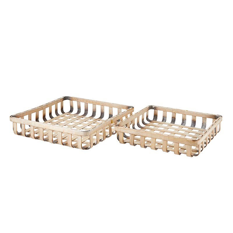 Square Basket Set - Bombay Mercantile
