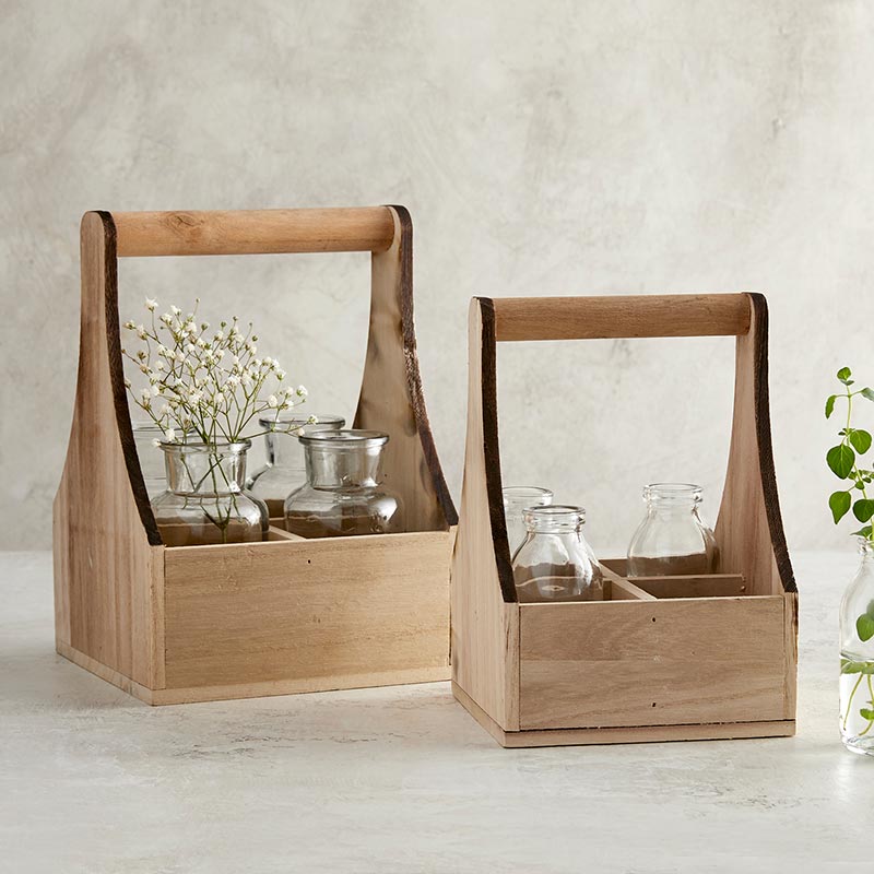 4 Bottle Flower Holder - Bombay Mercantile