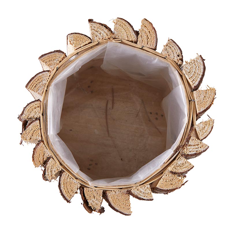 Bark Planter - Bombay Mercantile