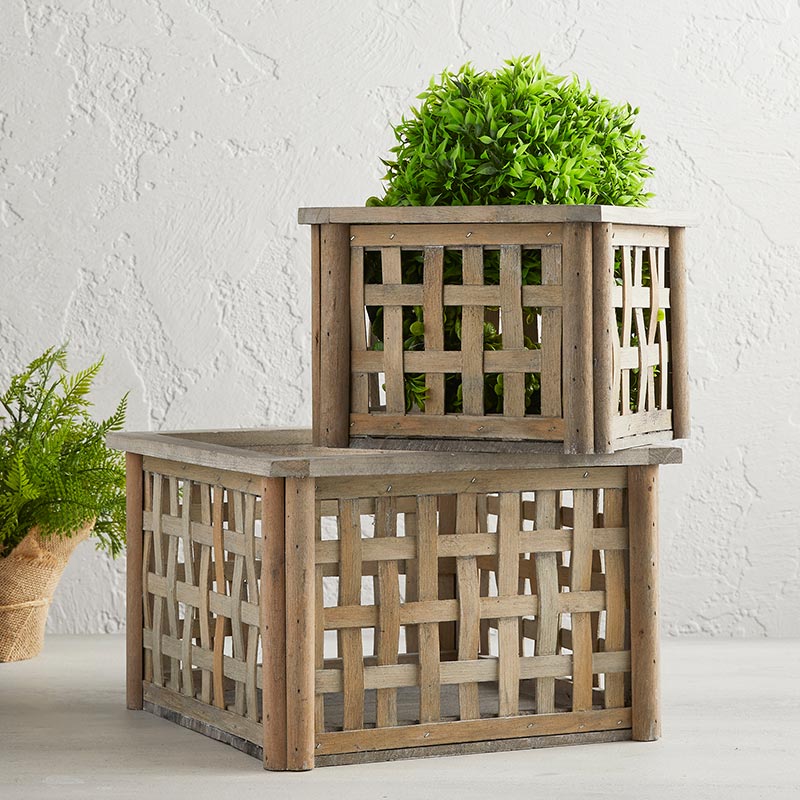 Square Bin Set - Bombay Mercantile
