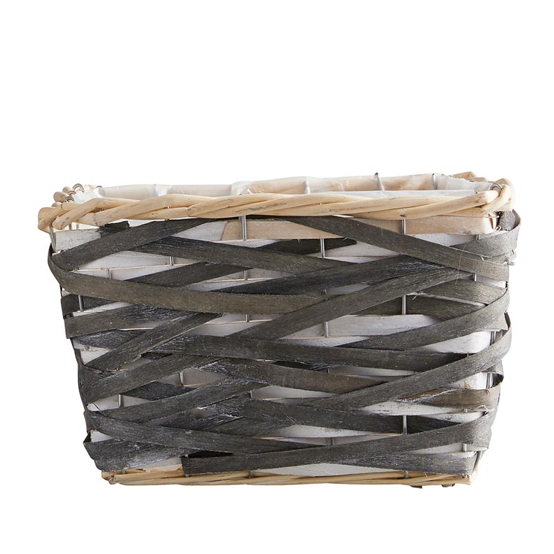 Dual Color Basket Set - Square - Bombay Mercantile