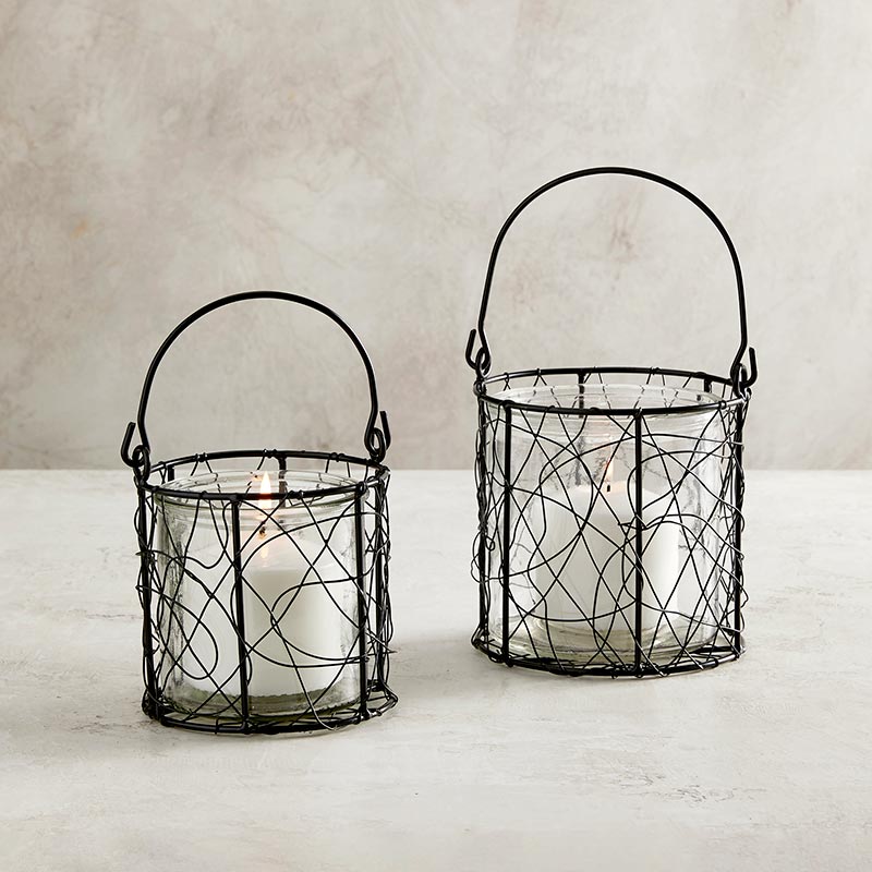 Wire Votive Holder - Bombay Mercantile