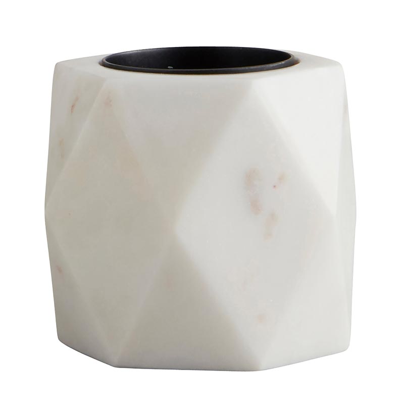 Hexa Pillar Candle Holder - Bombay Mercantile