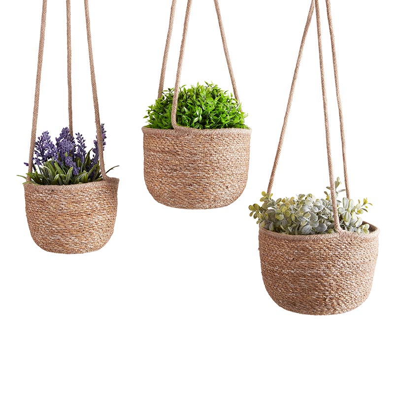 Round Planter Basket Set - Bombay Mercantile