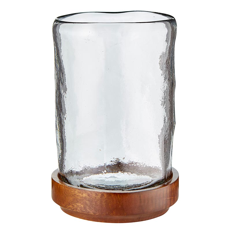 Candle Holder - Glass - Bombay Mercantile