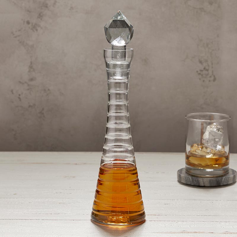 Glass Decanter - Bombay Mercantile