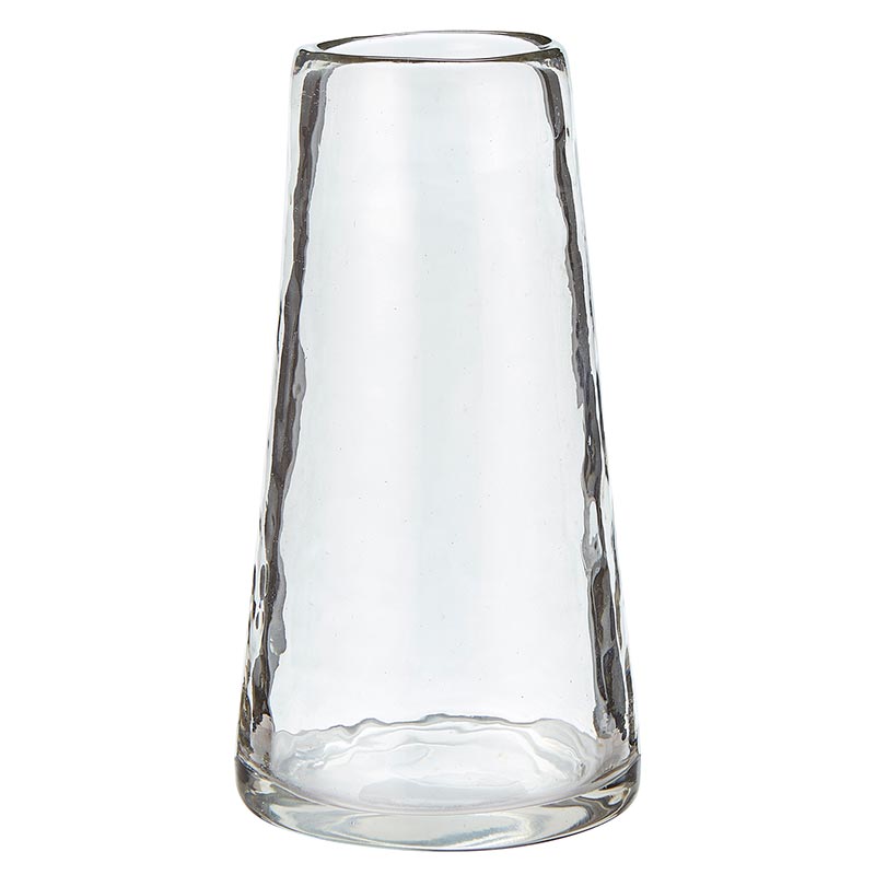 Triangular Glass Vase - Bombay Mercantile