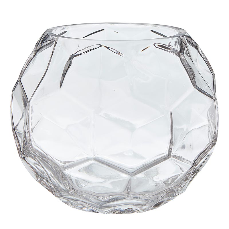 Round Bubble Glass Vase - Bombay Mercantile