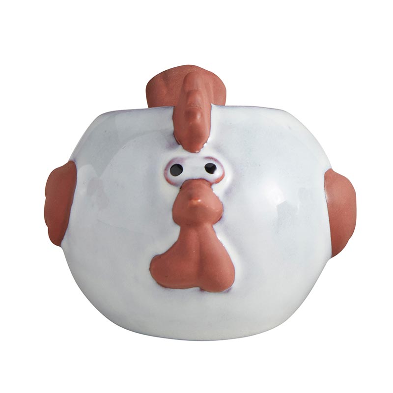 Round Chicken Planter - Bombay Mercantile