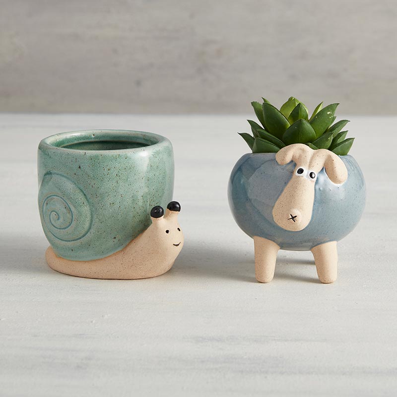 Snail Planter - Bombay Mercantile