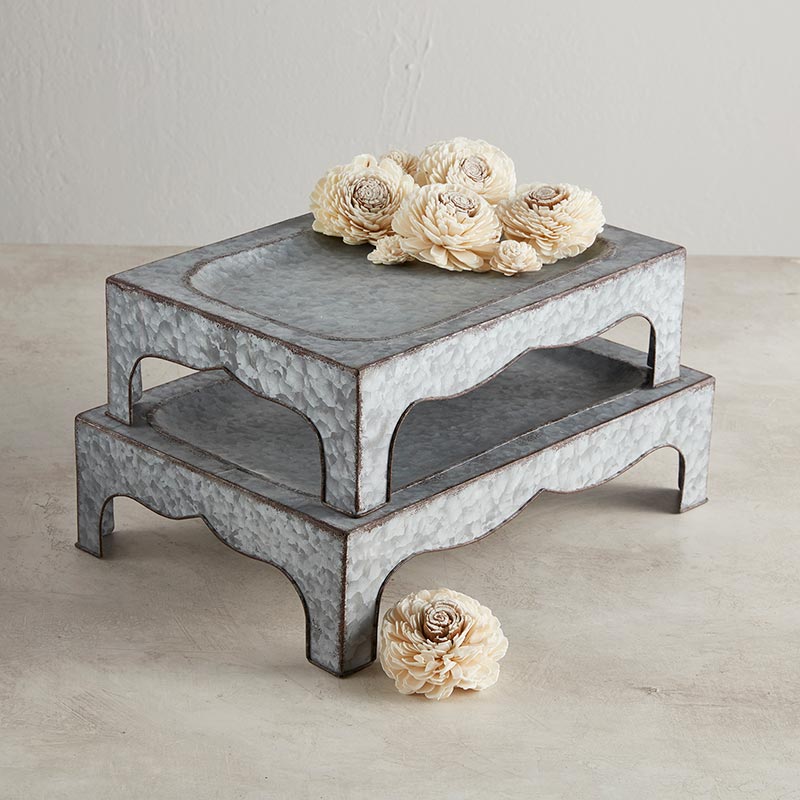 Rectangle Iron Tray - Small - Bombay Mercantile