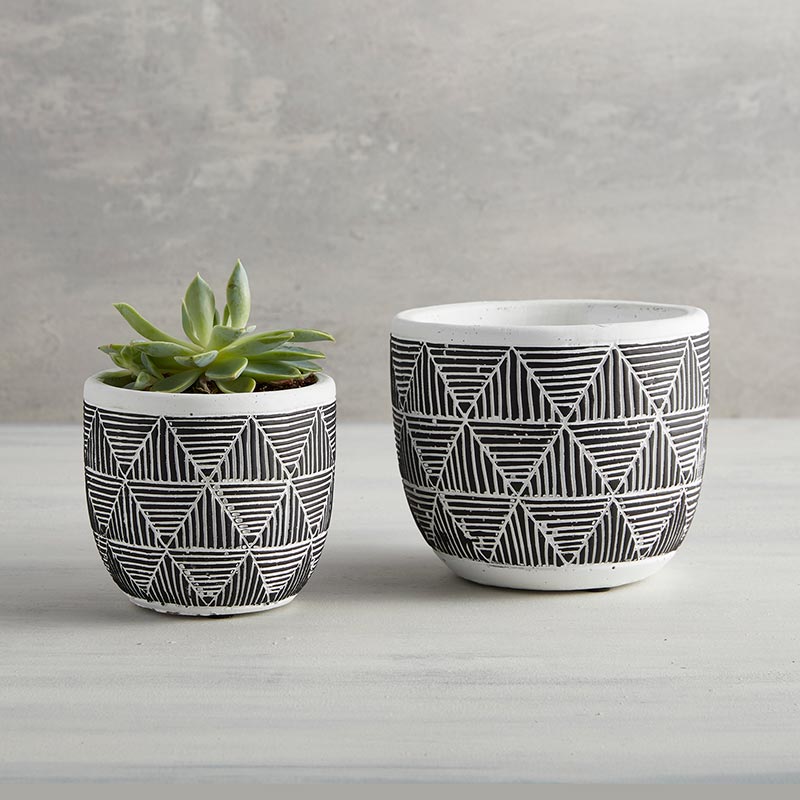Geometry Pot - Bombay Mercantile