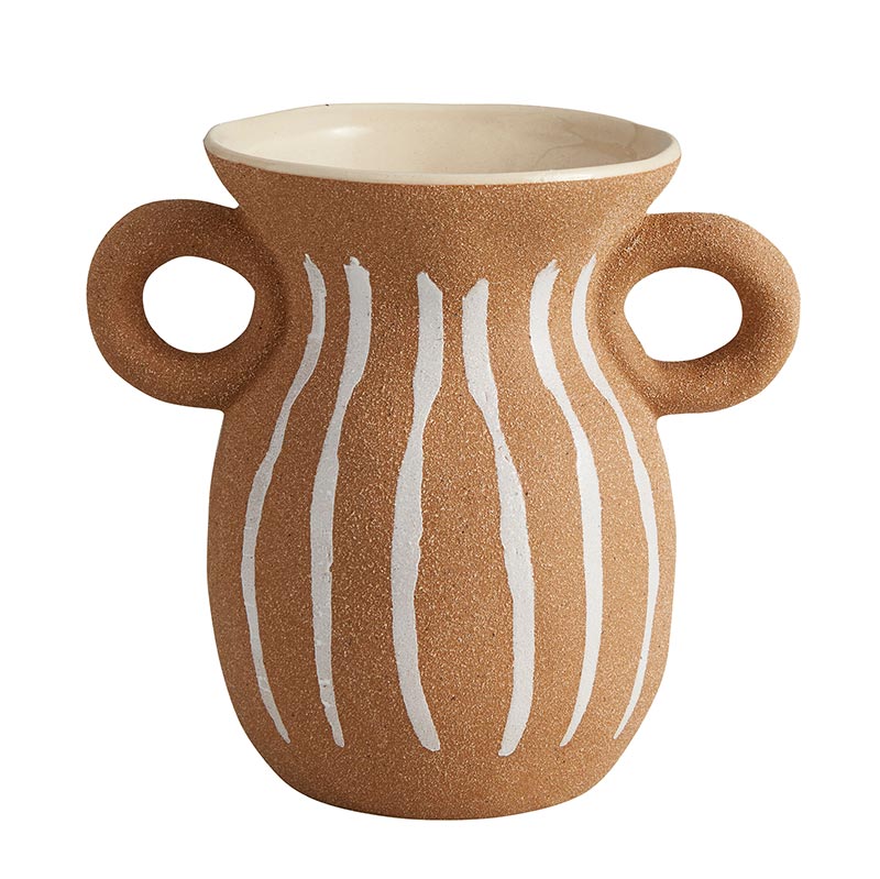 Earth Tone Vase - Bombay Mercantile