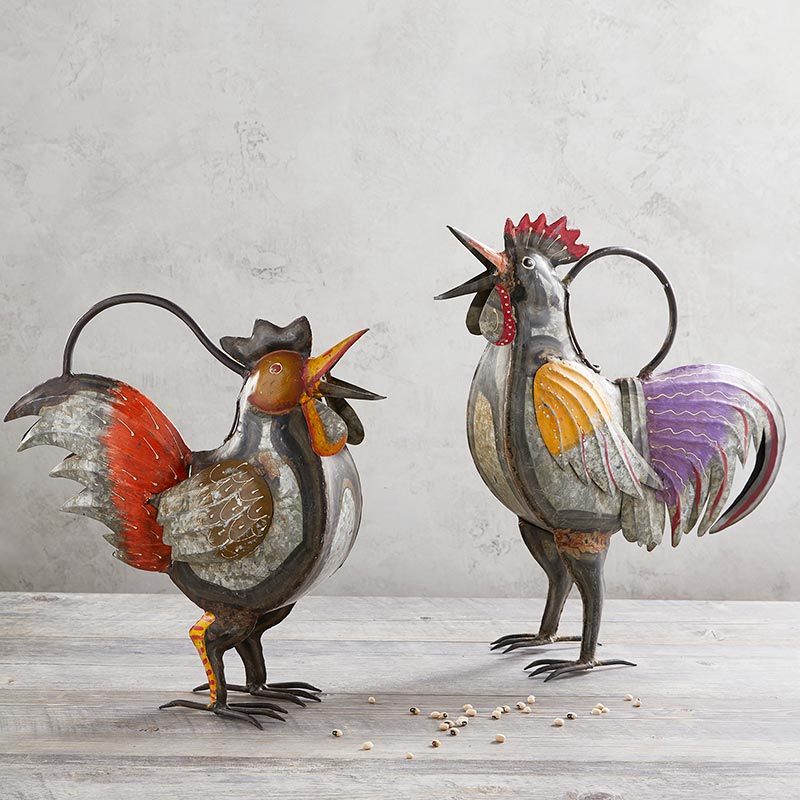 Rooster Watering Can - Bombay Mercantile
