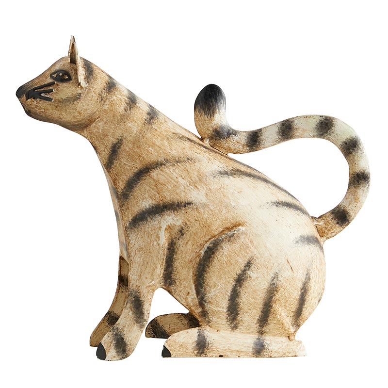 Iron Cat with Stripes - Bombay Mercantile