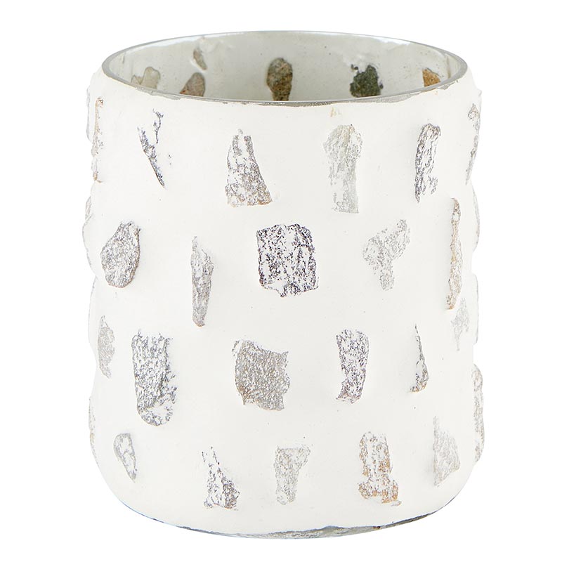 Glass Mosaic Cylinder - Bombay Mercantile