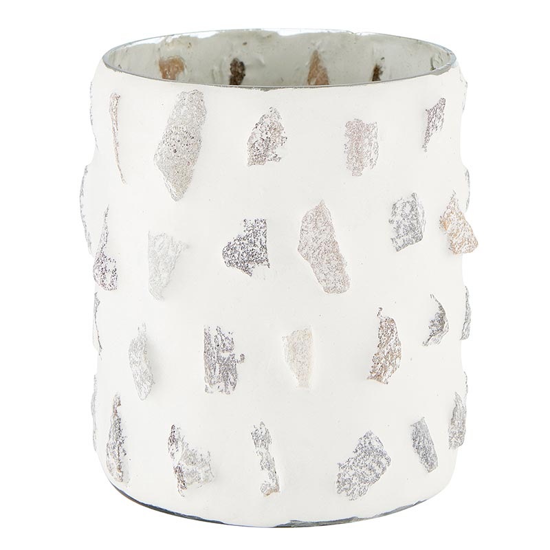 Glass Mosaic Cylinder - Bombay Mercantile