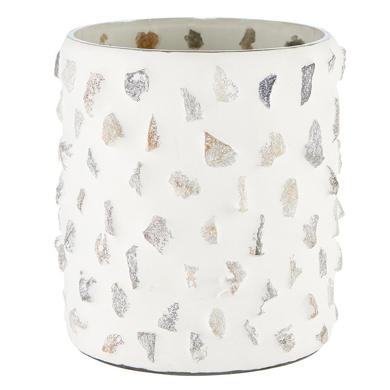 Glass Mosaic Cylinder - Bombay Mercantile