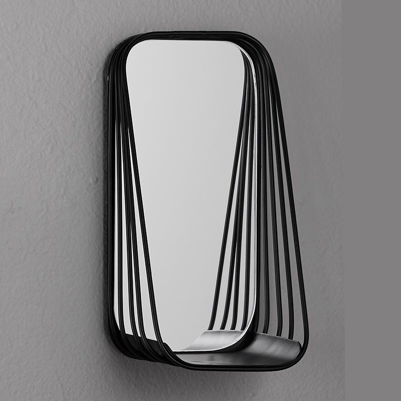 Wire Mirror - Bombay Mercantile