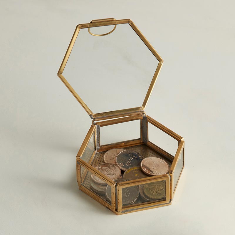 Hexagon Box - Bombay Mercantile