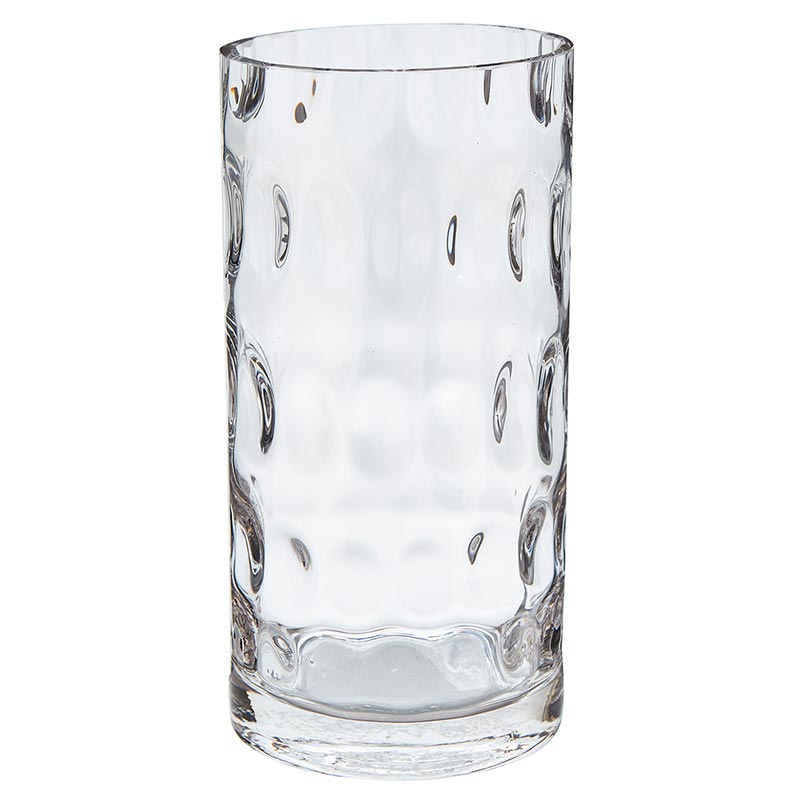 Bubble Clear Glass Vase - Bombay Mercantile