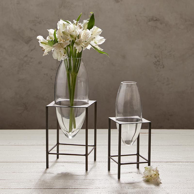 Oval Glass Holder - Bombay Mercantile