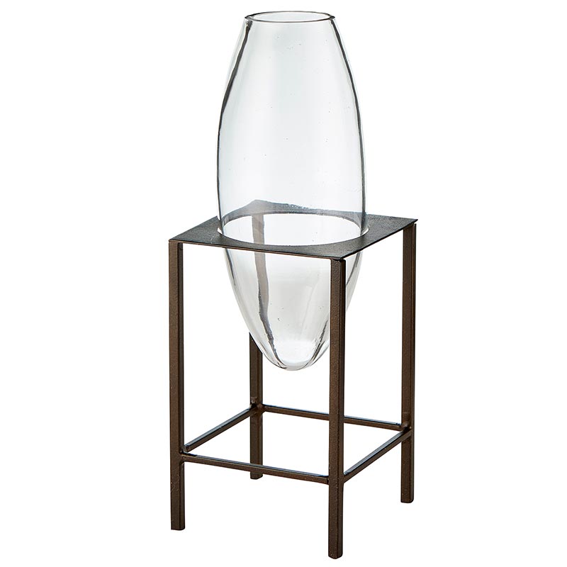 Oval Glass Holder - Bombay Mercantile