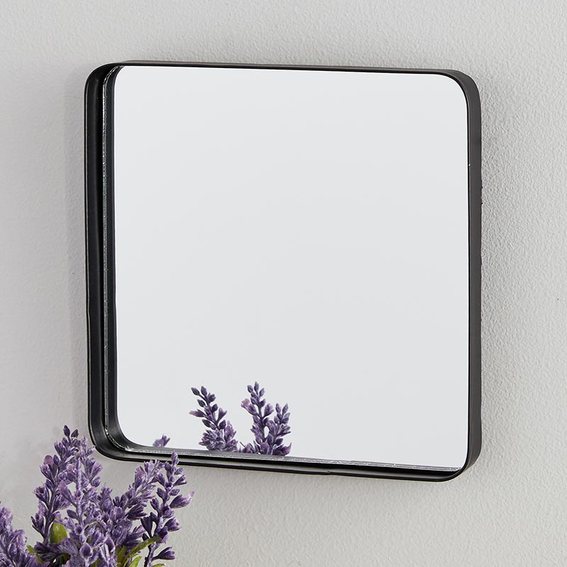 Black Square Mirror - Bombay Mercantile