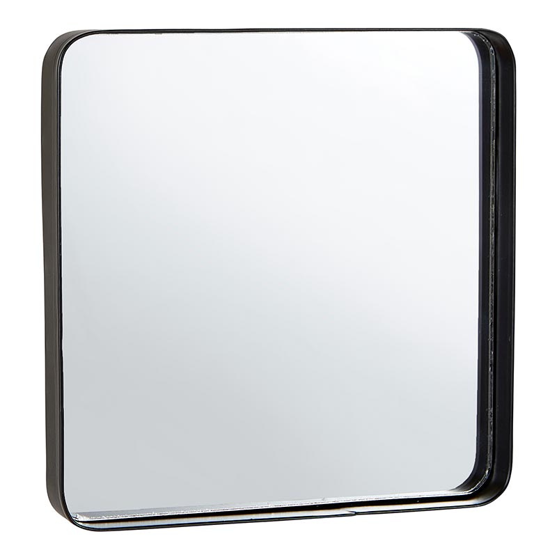 Black Square Mirror - Bombay Mercantile